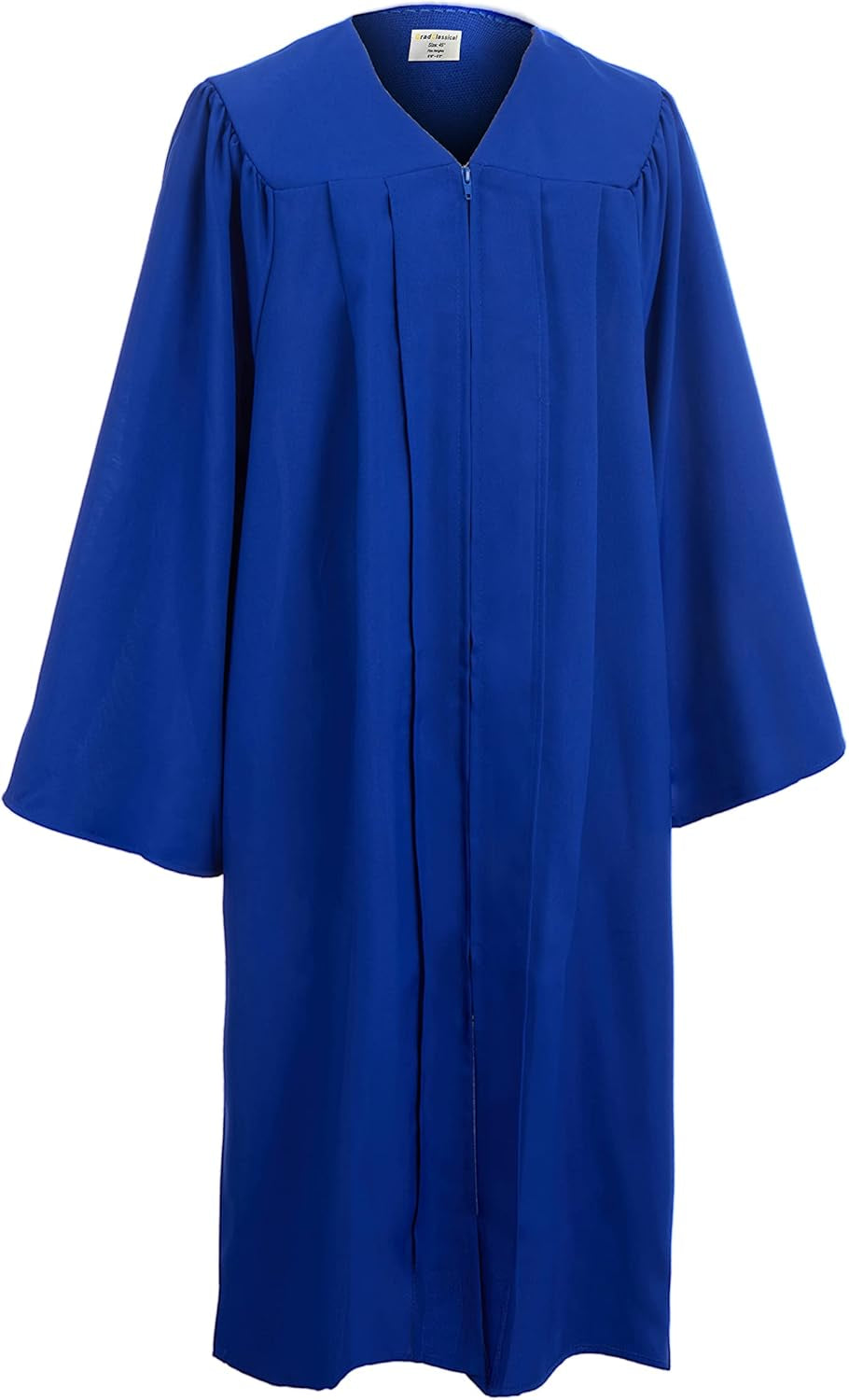Unisex Matte Graduation Gown Only for High School and Bachelor, Choir Robes for Church, Judge Costumes