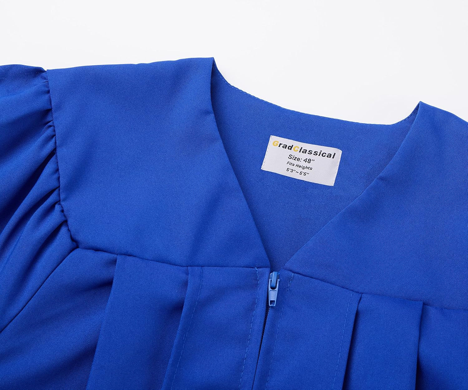 Unisex Matte Graduation Gown Only for High School and Bachelor, Choir Robes for Church, Judge Costumes